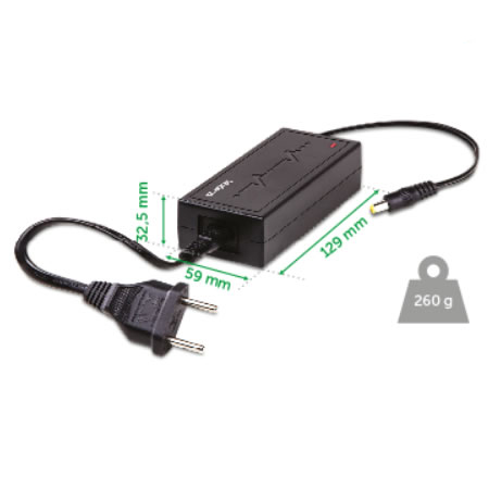 Seg. CCTV | Fuente AC/DC 5 A / 12,8v | EF 1205 C/Filtro - Intelbras - Imagen 3