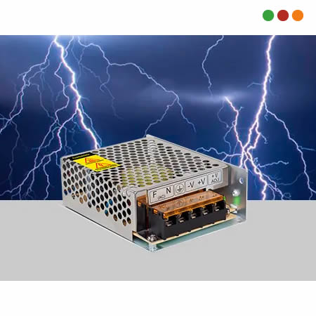 Seg. CCTV | Fuente AC/DC 5 A / 12v | METALICA | EFM 1205 - Intelbras - Imagen 3