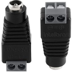 Seg. CCTV | Conector National Hembra P4 /12v x 10 unidades | INTELBRAS