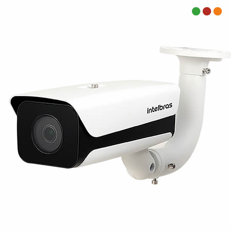 Seg. IP | Camara Bullet 2MP - LPR MATRICULAS - VIP 7250 LPR IA FT G2 - INTELBRAS