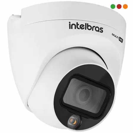 Seg. IP | Camara Domo 2MP - VIP 1220 D FULL COLOR | 2,8 | PoE | IP67 INTELBRAS - Imagen 2
