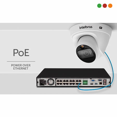Seg. IP | Camara Domo 2MP - VIP 1220 D FULL COLOR | 2,8 | PoE | IP67 INTELBRAS - Imagen 3