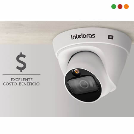 Seg. IP | Camara Domo 2MP - VIP 1220 D FULL COLOR | 2,8 | PoE | IP67 INTELBRAS - Imagen 4