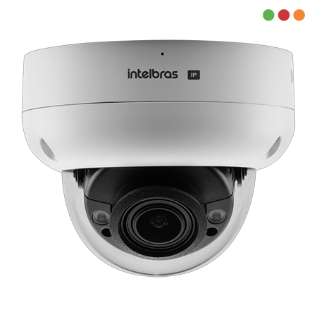 Seg. IP | Camara Domo 4MP - VIP 5440 D Z IA - Det.FACIAL |SL | ZOOM | INTELBRAS