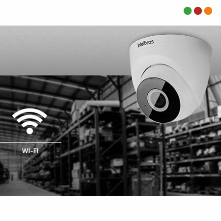 Seg. IP | Camara WiFi Domo 2MP - VIP 1230 D W | 2,8 mm | IP67 - INTELBRAS - Imagen 2