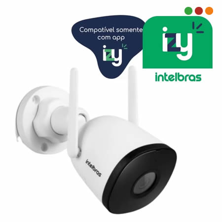Seg. IP | Camara Wifi Cloud IZC 1005 EXTERIOR / SD / IP 67 / IZY - INTELBRAS - Imagen 4