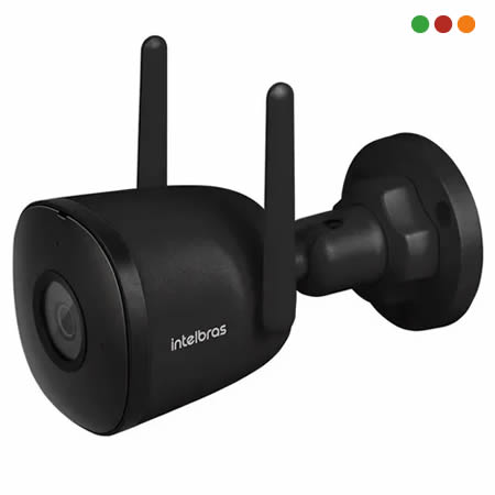 Seg. IP | Camara Wifi Cloud MIBO IM5 SC FullHD EXTERIOR NEGRA - INTELBRAS - Imagen 3