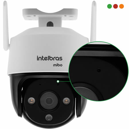 Seg. IP | Camara Wifi Cloud MIBO IM7 PTZ 360 / FULL COLOR - INTELBRAS - Imagen 2