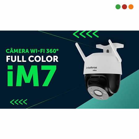 Seg. IP | Camara Wifi Cloud MIBO IM7 PTZ 360 / FULL COLOR - INTELBRAS - Imagen 4