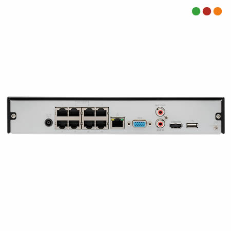 Seg. IP | NVR - NVD 8 Canales - NVD 3308 P | PoE | H.265 - INTELBRAS - Imagen 4