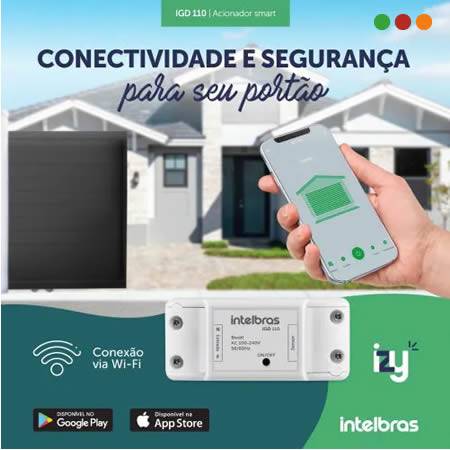 Smart Home | Accionador WiFi para Portones / Automatis | IGD 110 IZY - Intelbras - Imagen 4