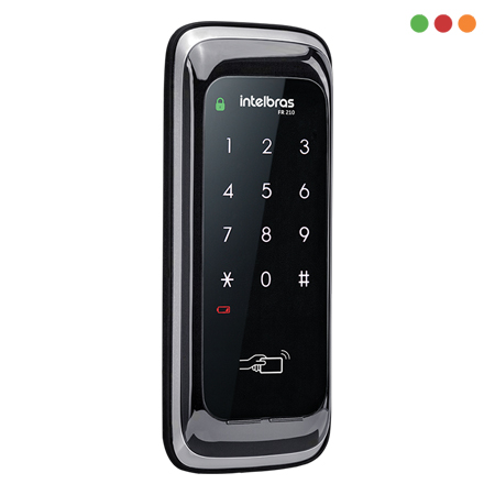 Smart Home | Cerradura DIGITAL Puerta CORREDIZAS | FR 210 | INTELBRAS - Imagen 2