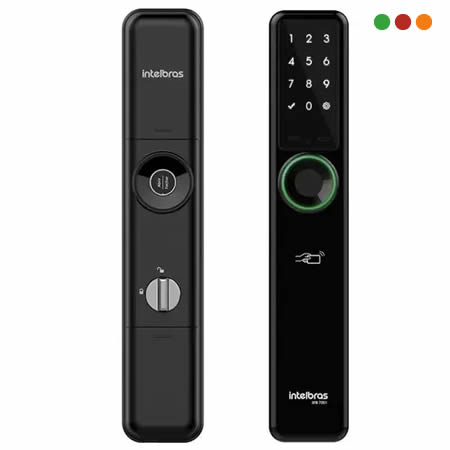 Smart Home | Cerradura SMART de EMBUTIR con HUB | IFR 7001+ IZY | INTELBRAS - Imagen 2