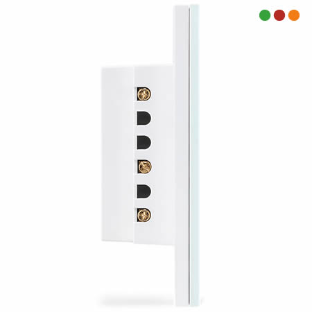 Smart Home | Llave de Luz TOUCH DIMMER Wifi | EWS 1101 IZY | BLANCA - INTELBRAS - Imagen 3