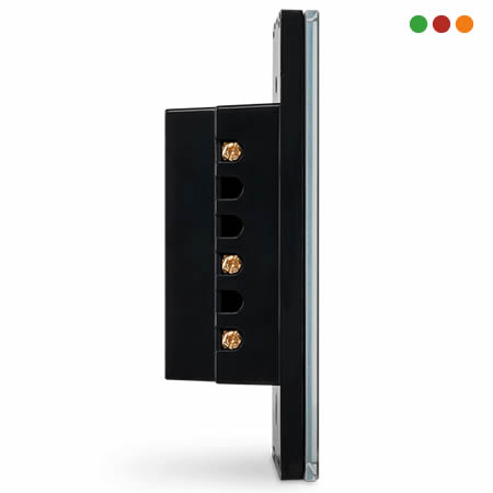 Smart Home | Llave de Luz TOUCH DIMMER Wifi | EWS 1101 IZY | NEGRA - INTELBRAS - Imagen 4