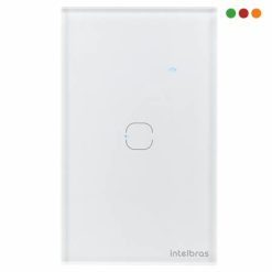 Smart Home | Llave de Luz TOUCH Wifi x1 | EWS 1001 IZY | BLANCO - INTELBRAS