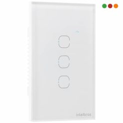 Smart Home | Llave de Luz TOUCH Wifi x3 | EWS 1003 BR IZY | BLANCO - INTELBRAS