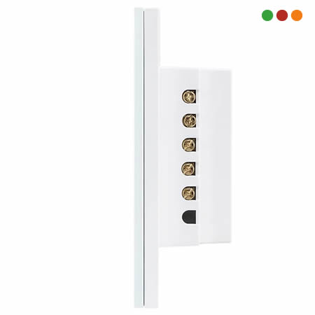 Smart Home | Llave de Luz TOUCH Wifi x3 | EWS 1003 BR IZY | BLANCO - INTELBRAS - Imagen 3