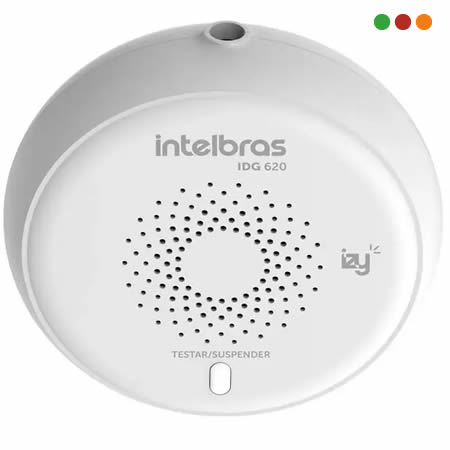 Smart Home | Sensor de GAS SMART | 100 mts | IDG 620 IZY - Intelbras - Imagen 3