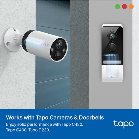 Smart Home | TAPO | Bateria 6700MAh (Comp. C420 / C400 / D230) | A100 | TP-LINK - Imagen 4