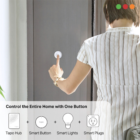 Smart Home | TAPO | Boton Inteligente| 3 Escenas | S200B | TP-LINK - Imagen 3