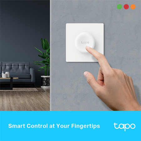 Smart Home | TAPO | Boton Inteligente| 3 Escenas | S200D | TP-LINK - Imagen 3