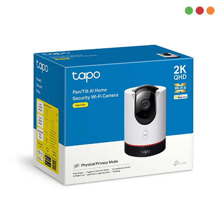 Smart Home | TAPO | Camara | 2K PTZ | Slot SD | Audio | AI | C225 - TP-LINK - Imagen 4