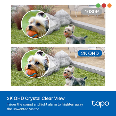 Smart Home | TAPO | Camara a bateria| 2 MP Bullet | F. Color | C420 2K- TP-LINK - Imagen 4