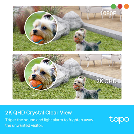 Smart Home | TAPO | Camara a bateria y HUB| 2 MP | Pack x 1 | C420S1- TP-LINK - Imagen 3