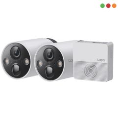Smart Home | TAPO | Camara a bateria y HUB| 2 MP | Pack x 2 | C420S2- TP-LINK