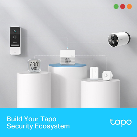 Smart Home | TAPO | HUB Smart c/Alarma | 64 Dispo.+ 4 cam | SD | H200 - TP-LINK - Imagen 4