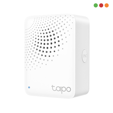 Smart Home | TAPO | HUB Smart c/Alarma | 64 Dispo.| H100 - TP-LINK