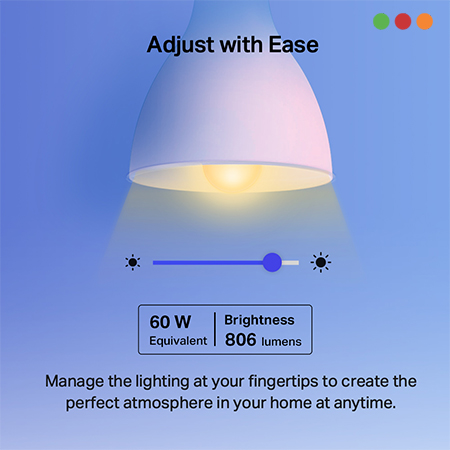 Smart Home | TAPO | Lampara LED WiFi | 60 W. | RGB | L530E-2 Pack x 2 | TP-LINK - Imagen 2