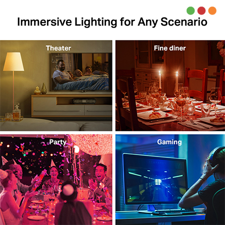 Smart Home | TAPO | Lampara LED WiFi | 60 W. | RGB | L530E-2 Pack x 2 | TP-LINK - Imagen 3