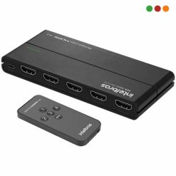 Splitter SWITCH HDMI 4 IN - 1 Out HDMI 4K / VEX 3004 SWITCH C. Remoto -INTELBRAS