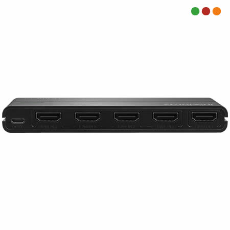 Splitter SWITCH HDMI 4 IN - 1 Out HDMI 4K / VEX 3004 SWITCH C. Remoto -INTELBRAS - Imagen 2