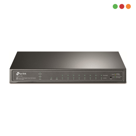 Switch PoE 10p 10/100/1000 - 8P x PoE | 2 x SFP | T1500G10PS (SG2210p) |TP-LINK