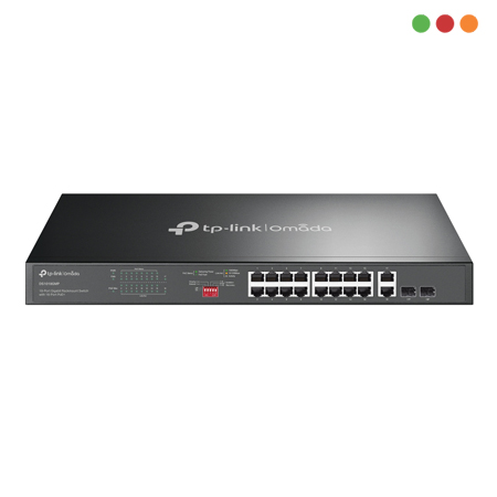 Switch PoE 18p 10/100/1000 - 16 x Port PoE+ | 2 x SFP | TL-DS1018GMP | TP-LINK