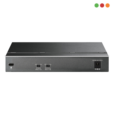 Switch PoE 8p Giga - 8 x Port PoE+ | Metal | DS108GP | TP-LINK - Imagen 2