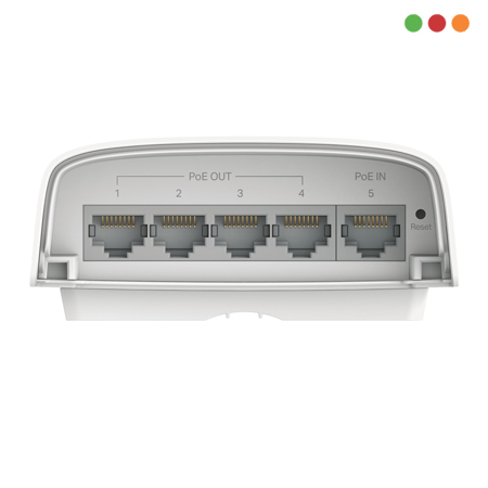 Switch PoE 5p 10/100/1000 | 5 x P. Giga| 1x IN 4x Out | TL-SG2005P-PD - TP-LINK - Imagen 3