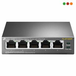 Switch PoE 5p 10/100 - 4 x Port PoE af | METAL | TL-SF1005P | TP-LINK