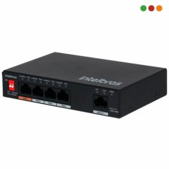 Switch PoE 5p 10/100 | 4p | SF 500 Hi PoE | Intelbras
