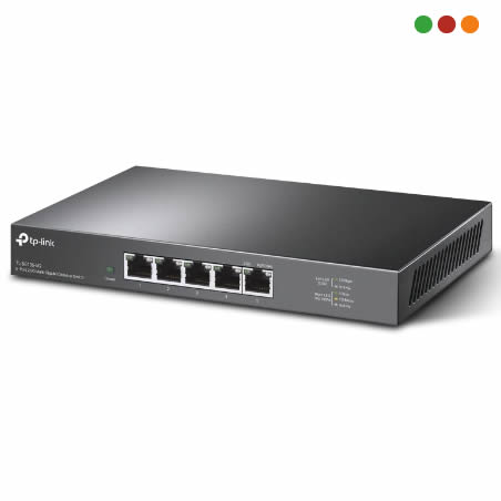 Switch 5p 10/100/1000 | 2.5 Gbps | Metal | TL-SG105-M2 |TP-LINK - Imagen 2