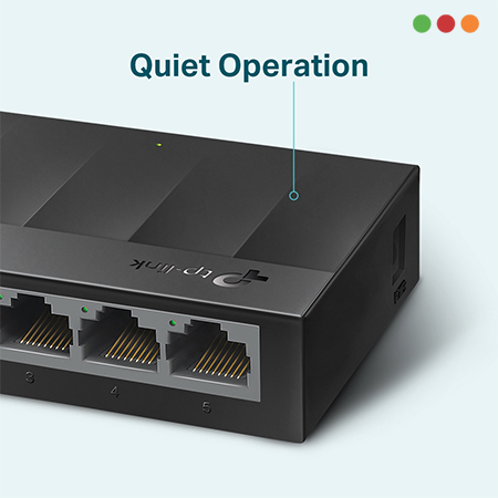 Switch 5p 10/100/1000 | Desktop / Pared | TL-LS1005G TP-LINK - Imagen 3
