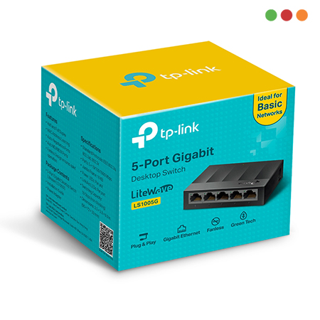 Switch 5p 10/100/1000 | Desktop / Pared | TL-LS1005G TP-LINK - Imagen 4