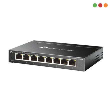 Switch 8p 10/100/1000 | 8 x P. Giga | METAL | Omada |TL-DS108GE | TP-LINK - Imagen 2