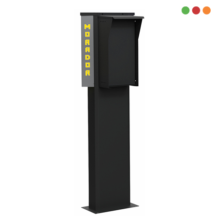 TOTEM CLASSIC G Vehicular | 1,35m | A. 30cm | AMARILLO | 4135-G | 9852- PROTECTM - Imagen 4