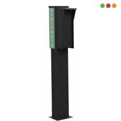TOTEM CLASSIC P Vehicular | 1,35m | A. 15cm | VERDE | 4135-P | 9490 - PROTECTM