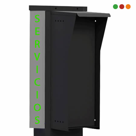 TOTEM CLASSIC | Lateral EXTENSION | 0,50cm | 2un | "SERVICIOS" | 9203 - PROTECTM