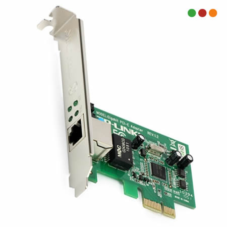 Tarjeta PCI-E Red 10/100/1000 Mb TG-3468 TP-LINK - Imagen 3
